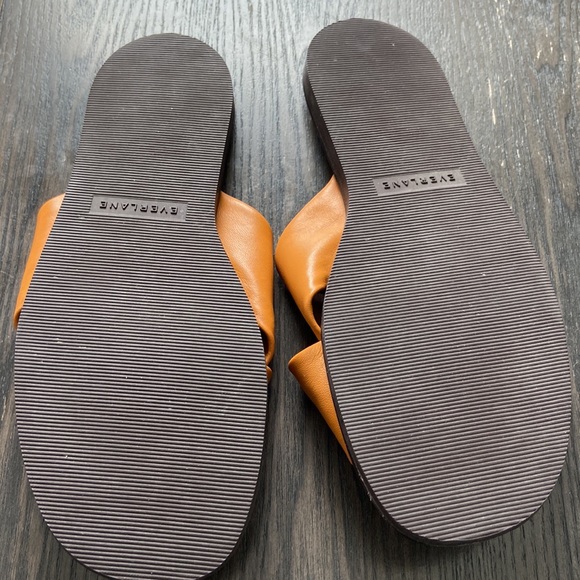 Everlane The Day Crossover Sandal in Sienna Brown Size 9.5 - Picture 8 of 8